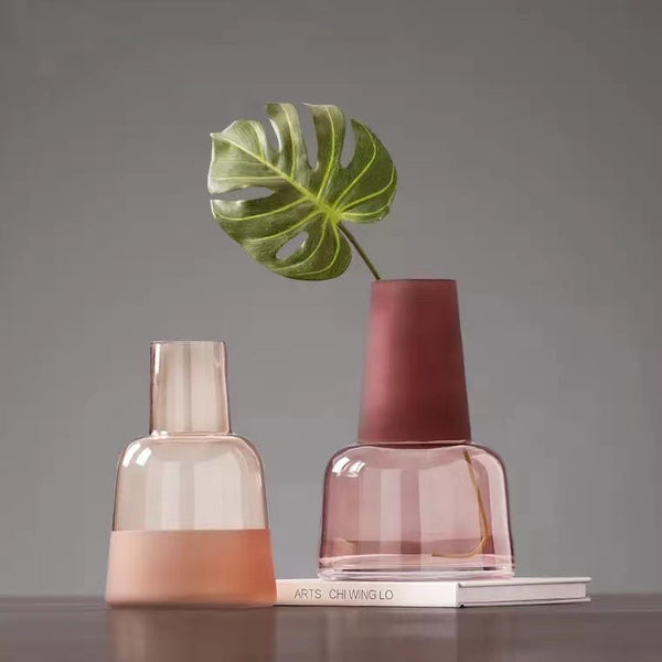 Creative Transparent Glass Vase Hydroponic Flower Arrangement Ornament