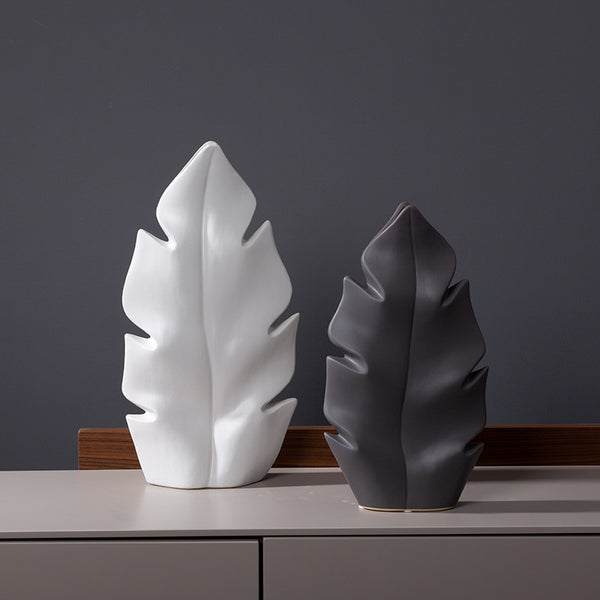 Model Room Exhibition Hall Entrance Matte Ceramic Art Vase